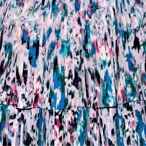 Beautiful JCrew Multicolor Pleated Skirt - Picture 2 of 7